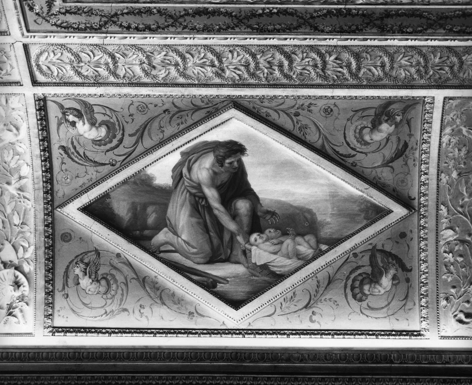 Romolo e Remo abbandonati sulle rive del Tevere - Palazzo Altieri, Roma